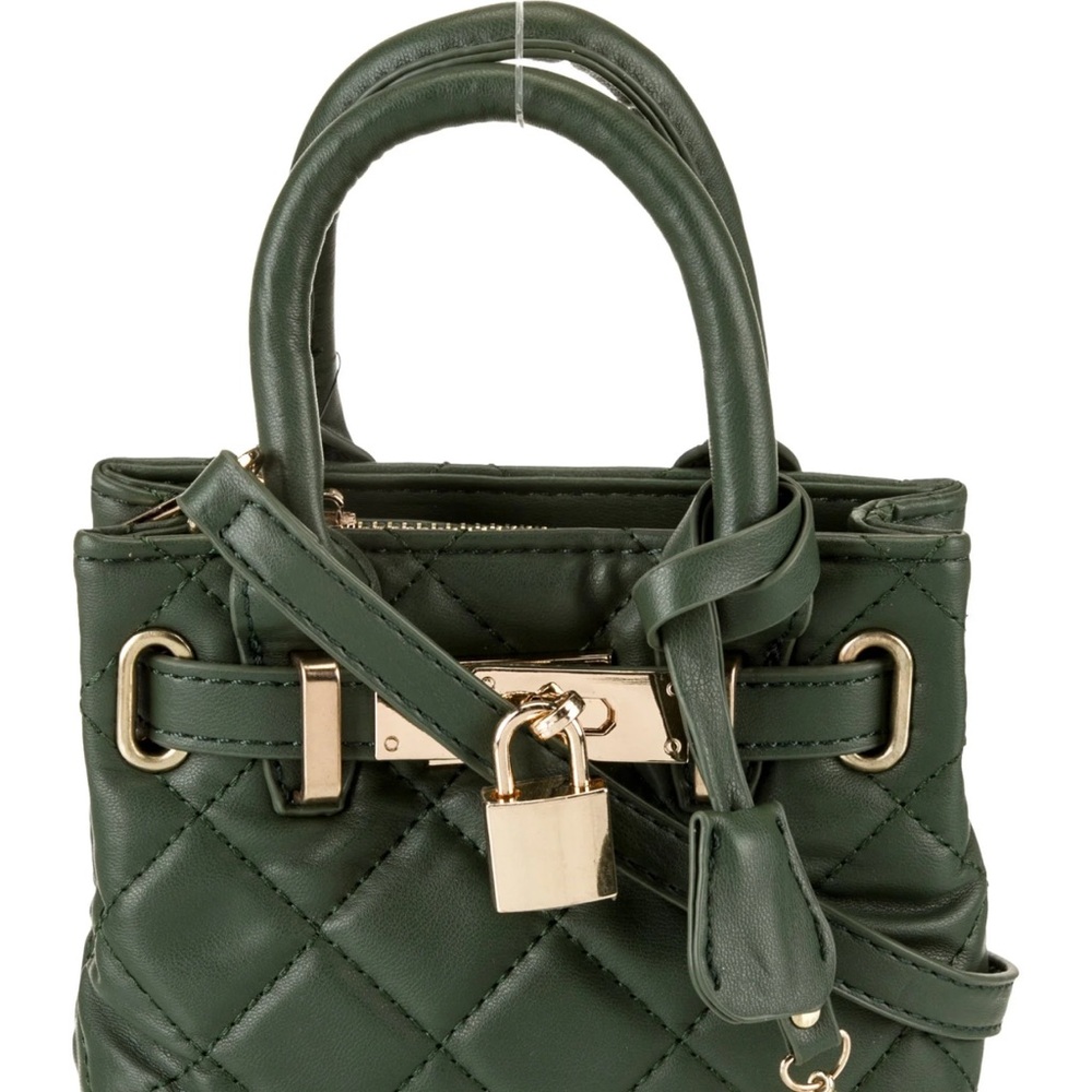 BADGLEY MISCHKA NWT Vegan Leather Top Handle Mini Bag